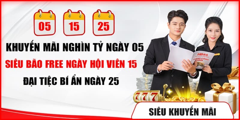 Khuyến mãi ngày vàng - cơ hội lĩnh thưởng lớn